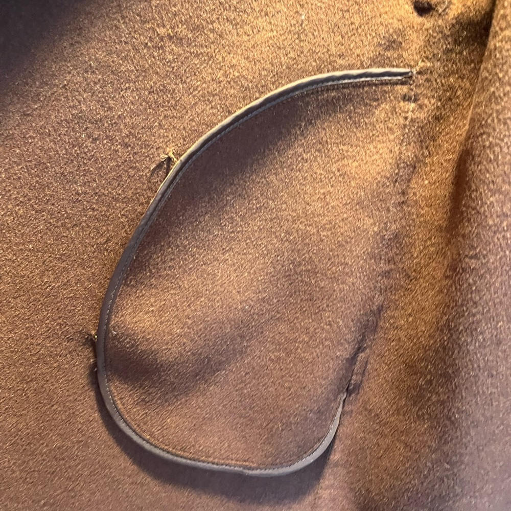 Tahari Camel Open Front Coat - Picture 5 of 6